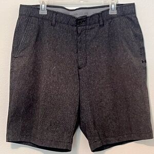 Under Armour Gray Flat Front Shorts Classic Style 38 (read description)